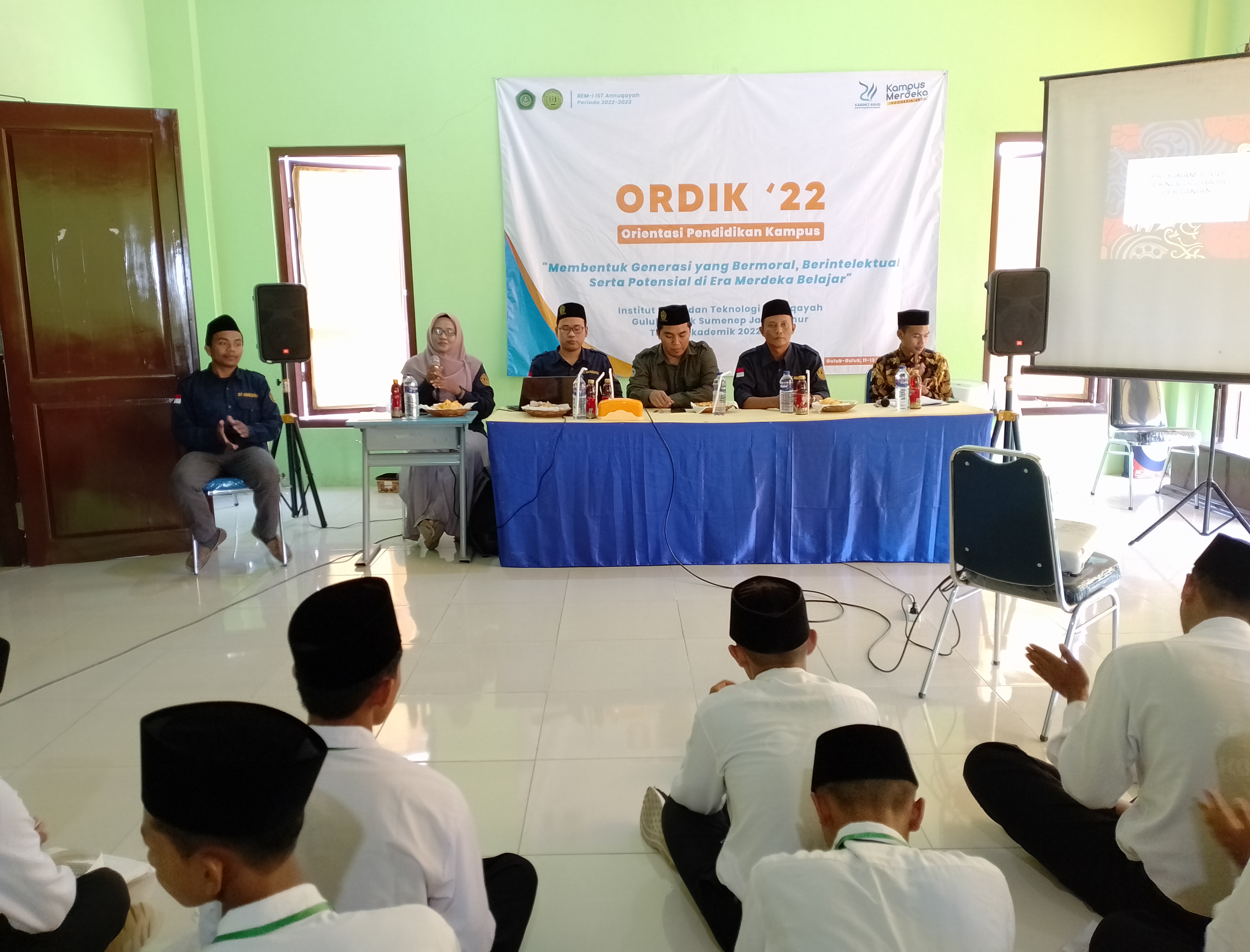 Pengenalan Fakultas dan Prodi dalam Rangkaian Kegiatan Ordik IST Annuqayah 2022