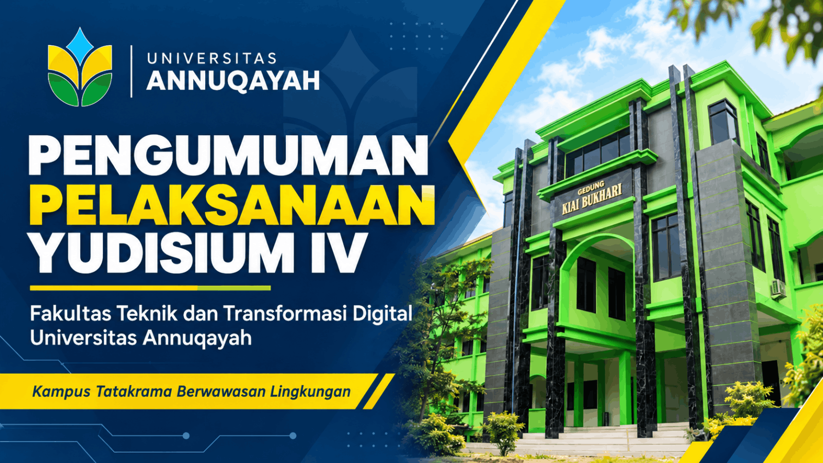 Yudisium IV FTTD Universitas Annuqayah